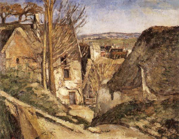 Paul Cezanne La Maison du pendu a Auvers-sur-Oise China oil painting art